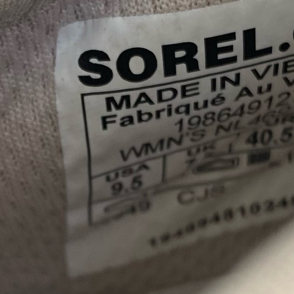 SOREL WOMEN'S KINETIC™ IMPACT LACE SNEAKER SIZE 9.5 - Picture 7 of 7